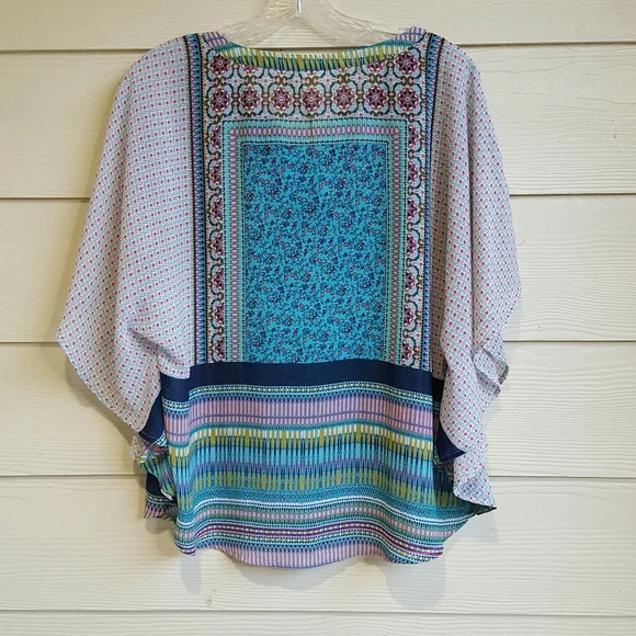 Anthropologie Fig and Flower Tunic Top L - Picture 4 of 4